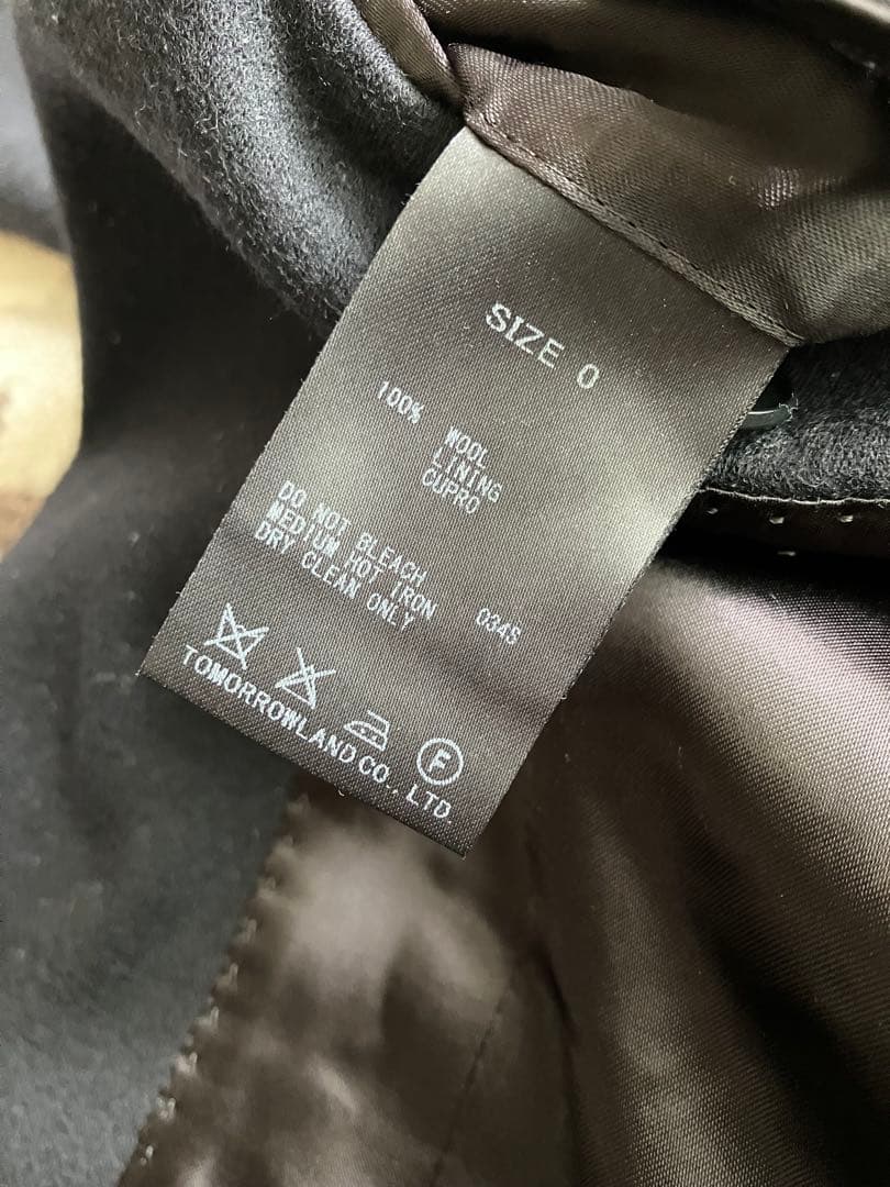 ★ TOMORROWLAND KNOTTブラックスーツ サイズ0 ★
