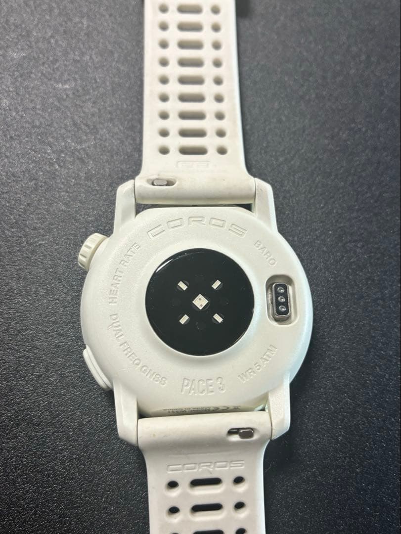 COROS PACE 3 付属品完備　シリコンバンドホワイト　即日発送