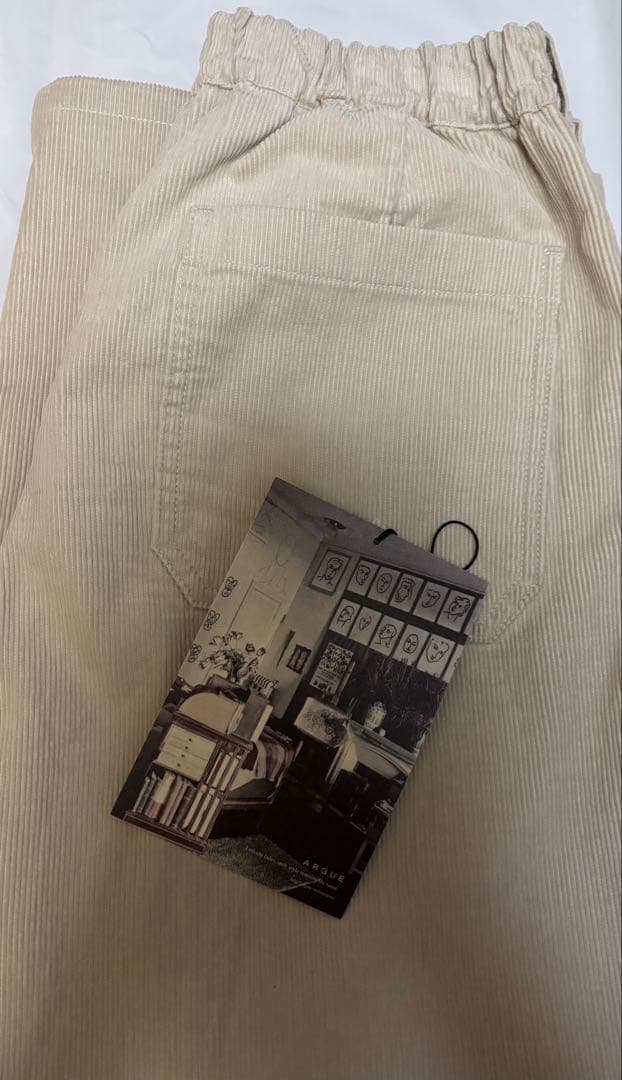 アーギュー argueコーデュロイパンツサイズ②お値下げ中‼️