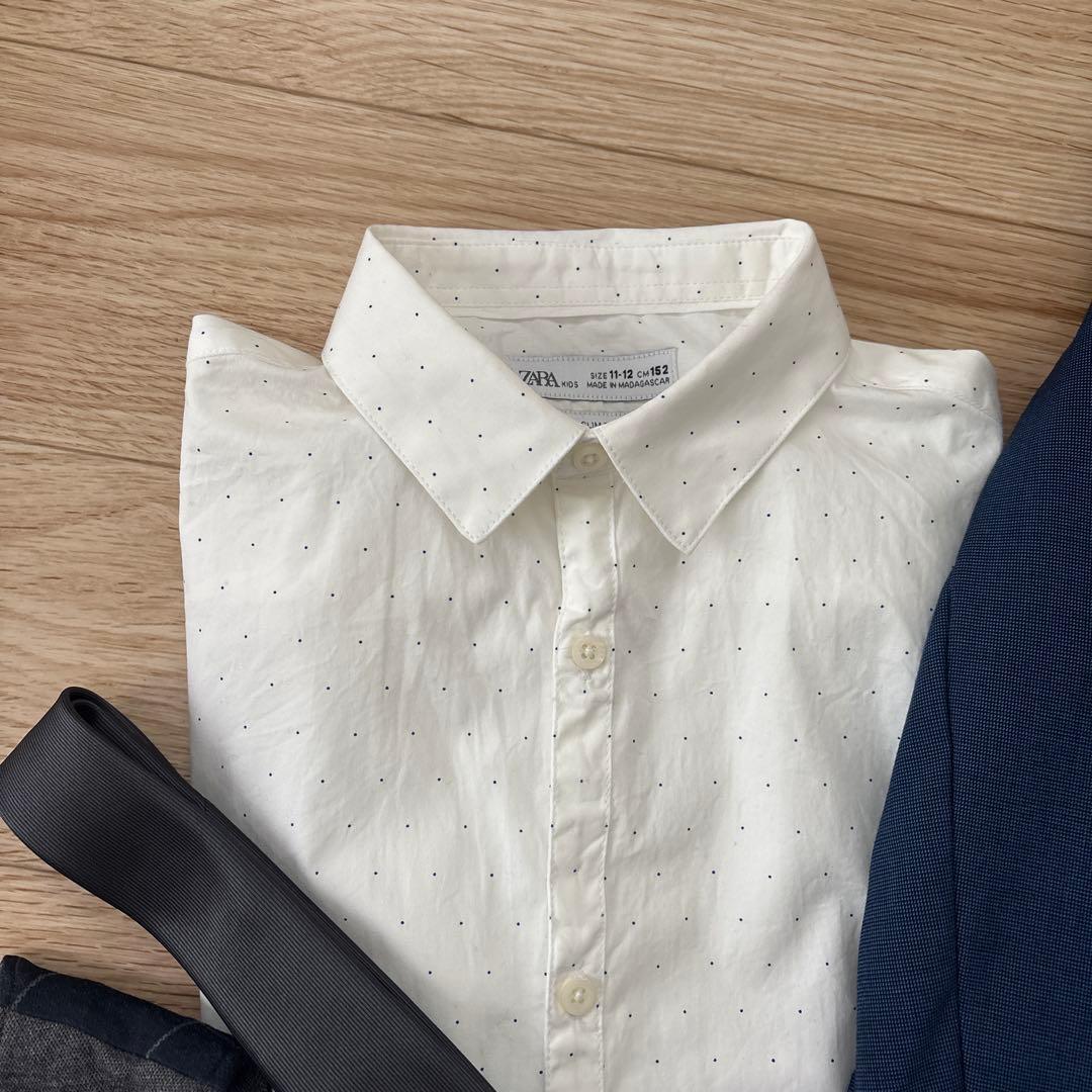 美品ZARA 子供用フォーマルスーツ 11-12歳　卒業式