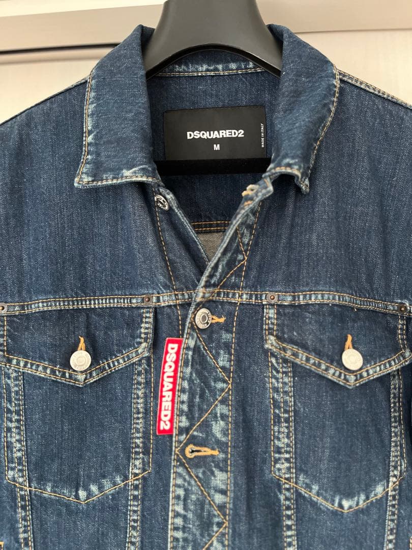 美品　DSQUARED2 デニムジャケット L ディースクエアード Gジャン