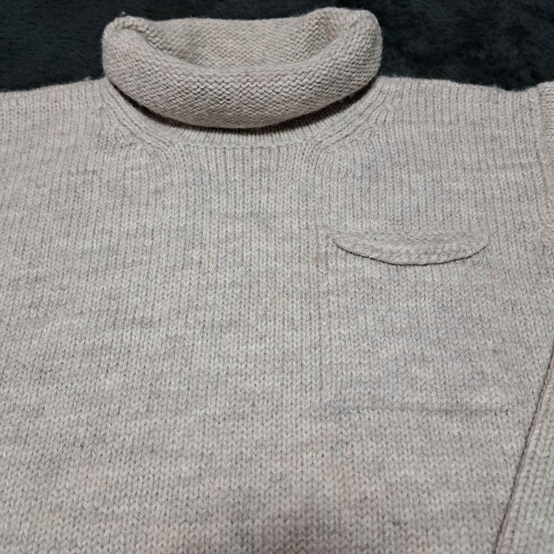 ニ*ラ様 ナイジェルケーボンBRITISH WOOL ROLL NECK