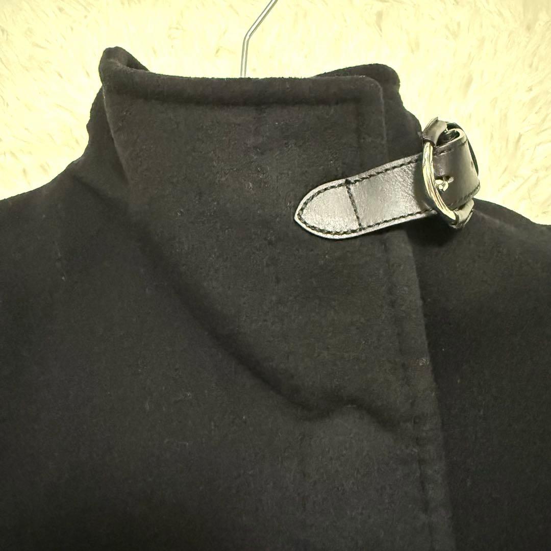 【極美品】ポロラルフローレン ステンカラー スタンドロングコート ウール XS