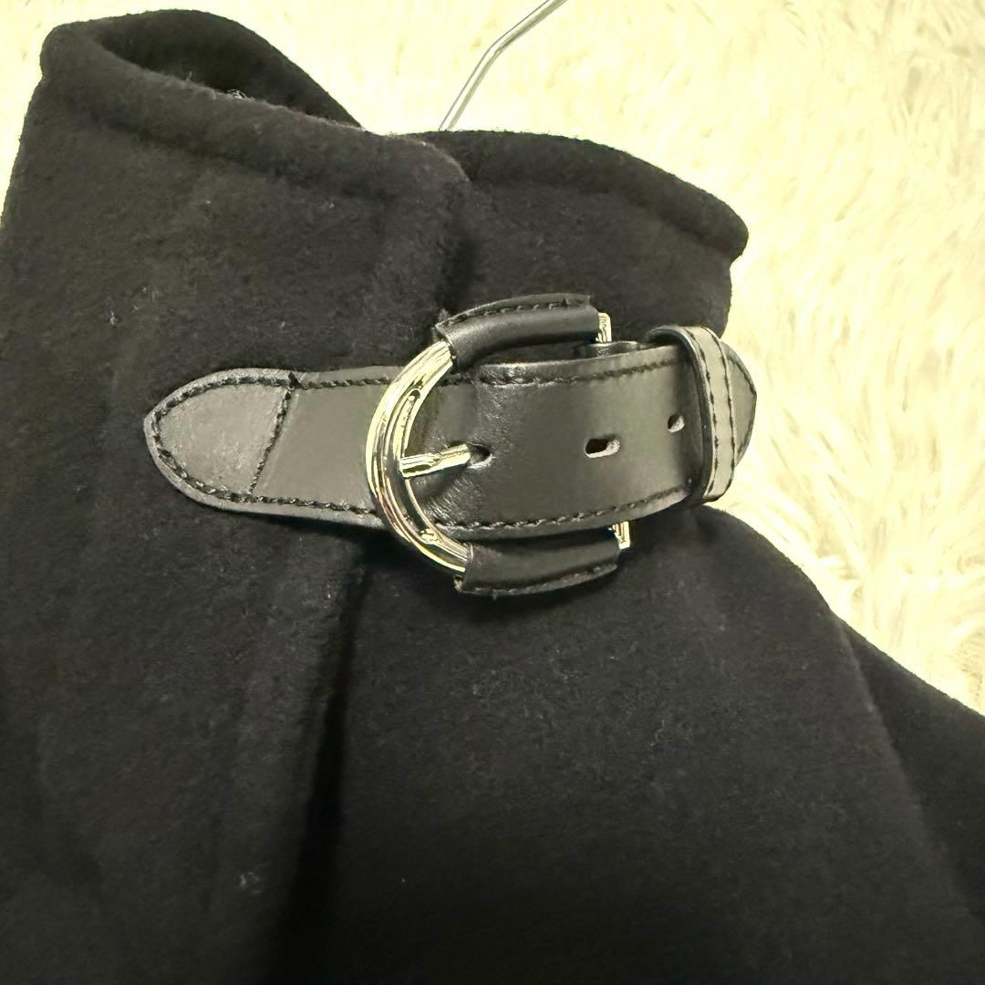 【極美品】ポロラルフローレン ステンカラー スタンドロングコート ウール XS