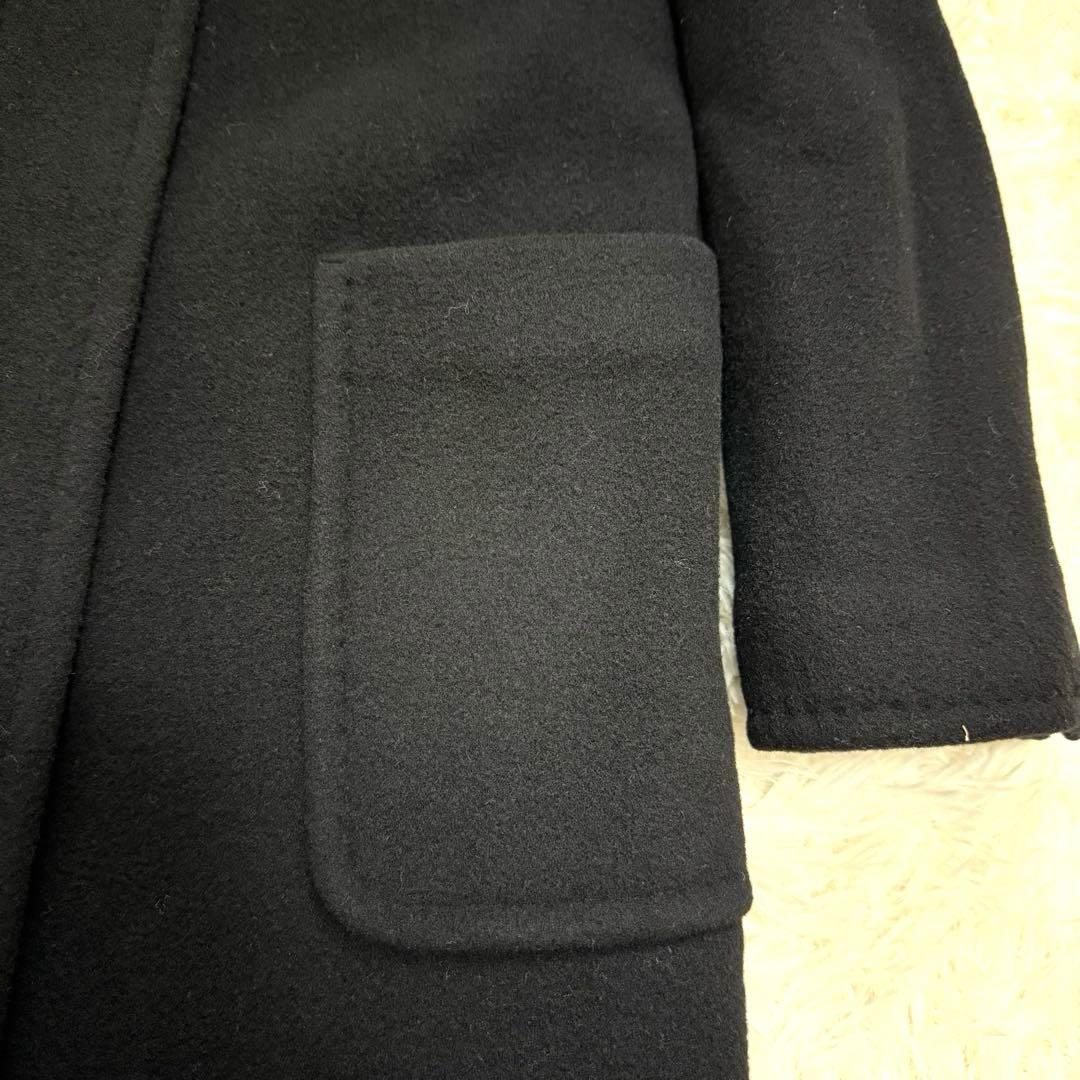 【極美品】ポロラルフローレン ステンカラー スタンドロングコート ウール XS