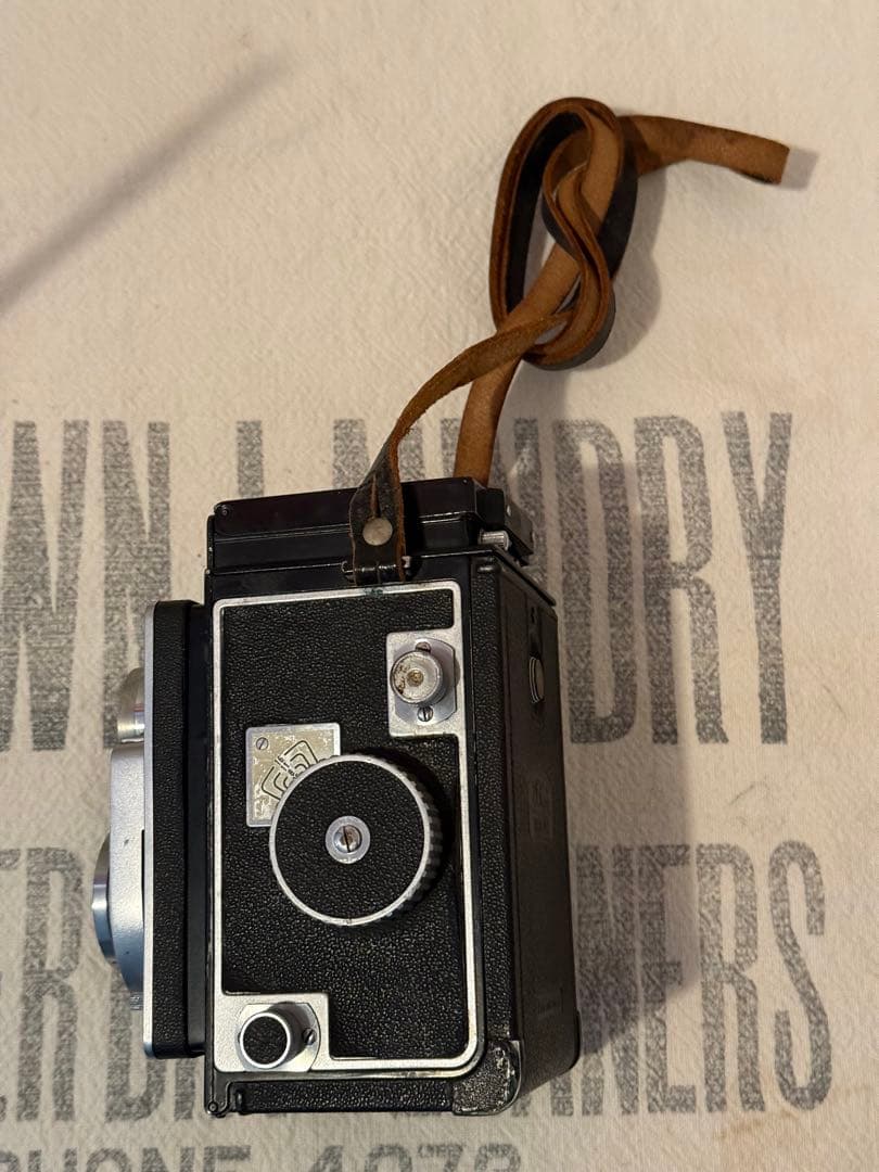 二眼レフ ツァイス イコフレックスⅡA テッサー 75mm ジャンク