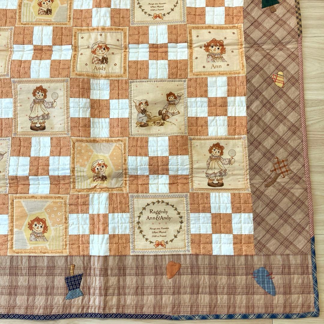 ♪くまちゃん　ラガディアン＆アンディ ハンドメイドパッチワーク