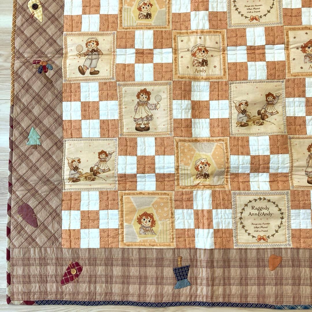 ♪くまちゃん　ラガディアン＆アンディ ハンドメイドパッチワーク