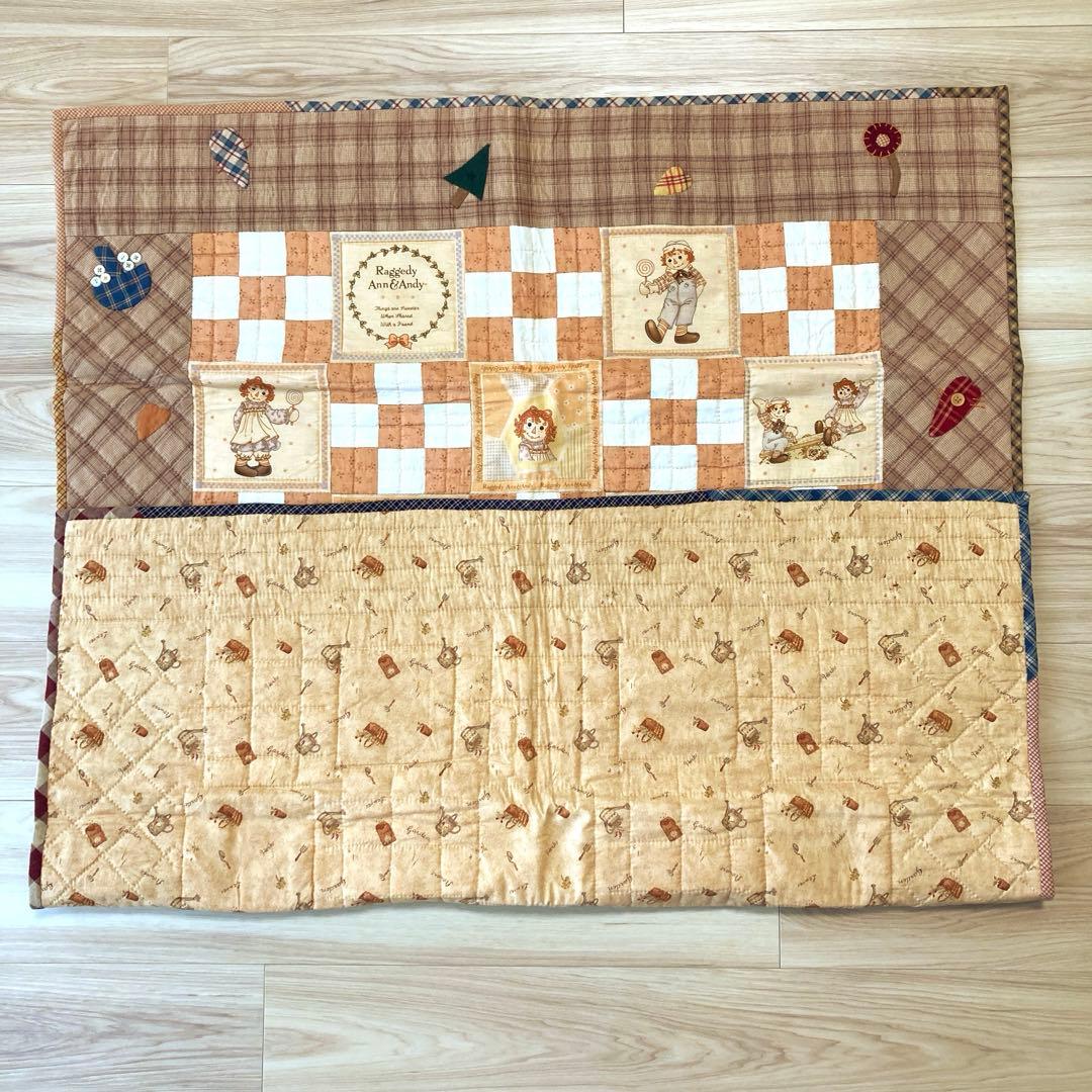 ♪くまちゃん　ラガディアン＆アンディ ハンドメイドパッチワーク