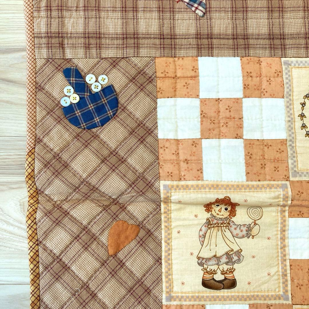 ♪くまちゃん　ラガディアン＆アンディ ハンドメイドパッチワーク