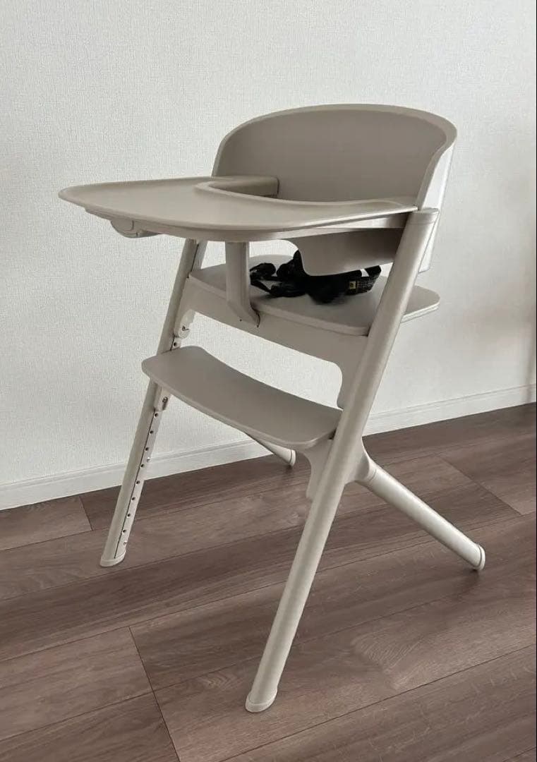 【人気色】グレージュ　ヤトミ　NOVUS ノウス ベビーハイチェア