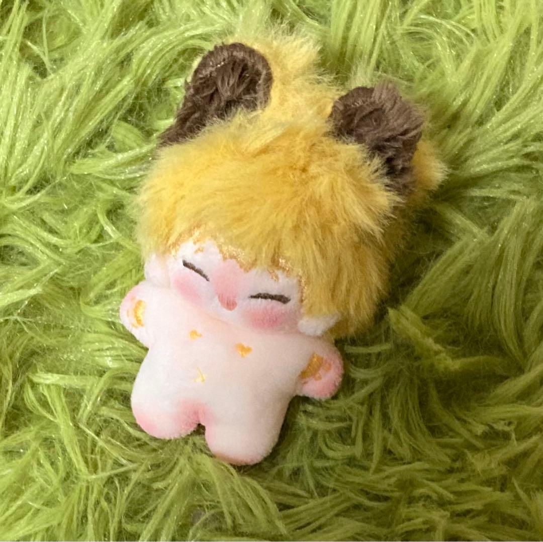 自作ぬいぐるみ・黄色い猫