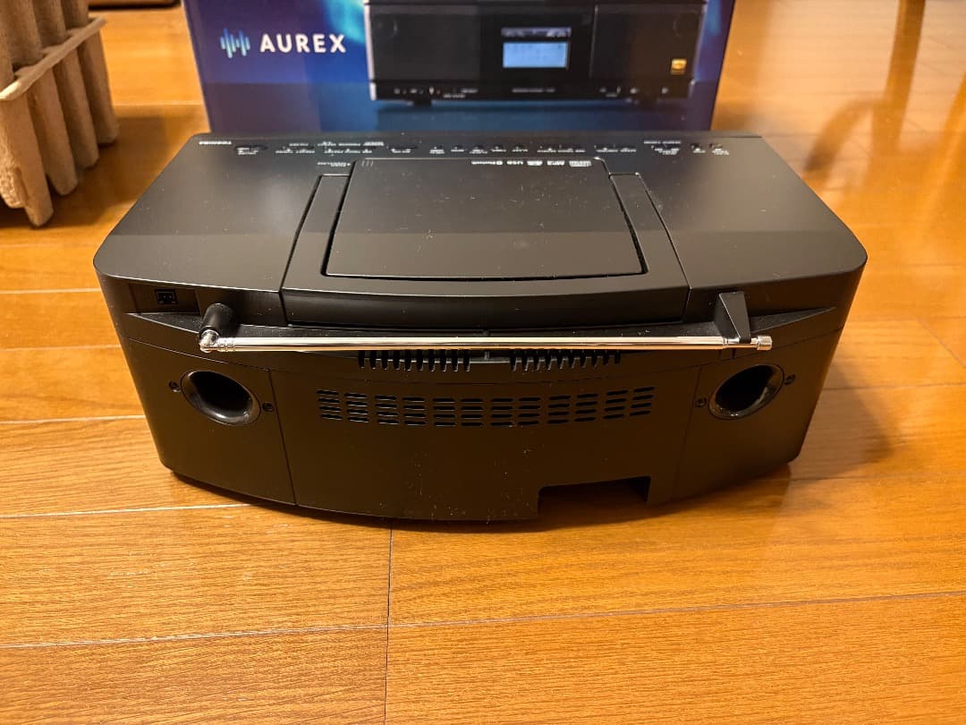 AUREX CDラジカセ TY-AK21 2025年9月購入 3年長期保証付き