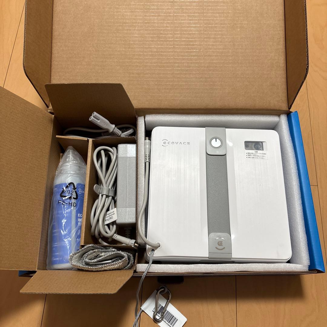 ECOVACS WINBOロボット掃除機本体 未使用フィルター付き