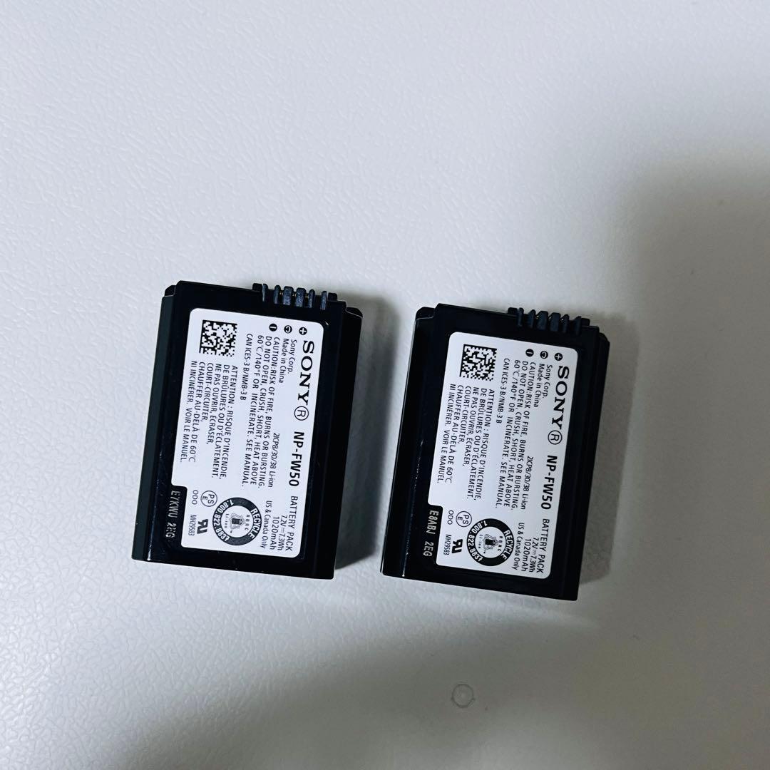 美品　SONYミラーレス α7Ⅱ 純正バッテリー2つ付き