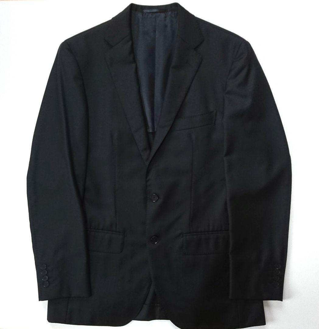 エディフィス✨セットアップスーツ 46 カノニコ フォーマル 黒 シングル 2B
