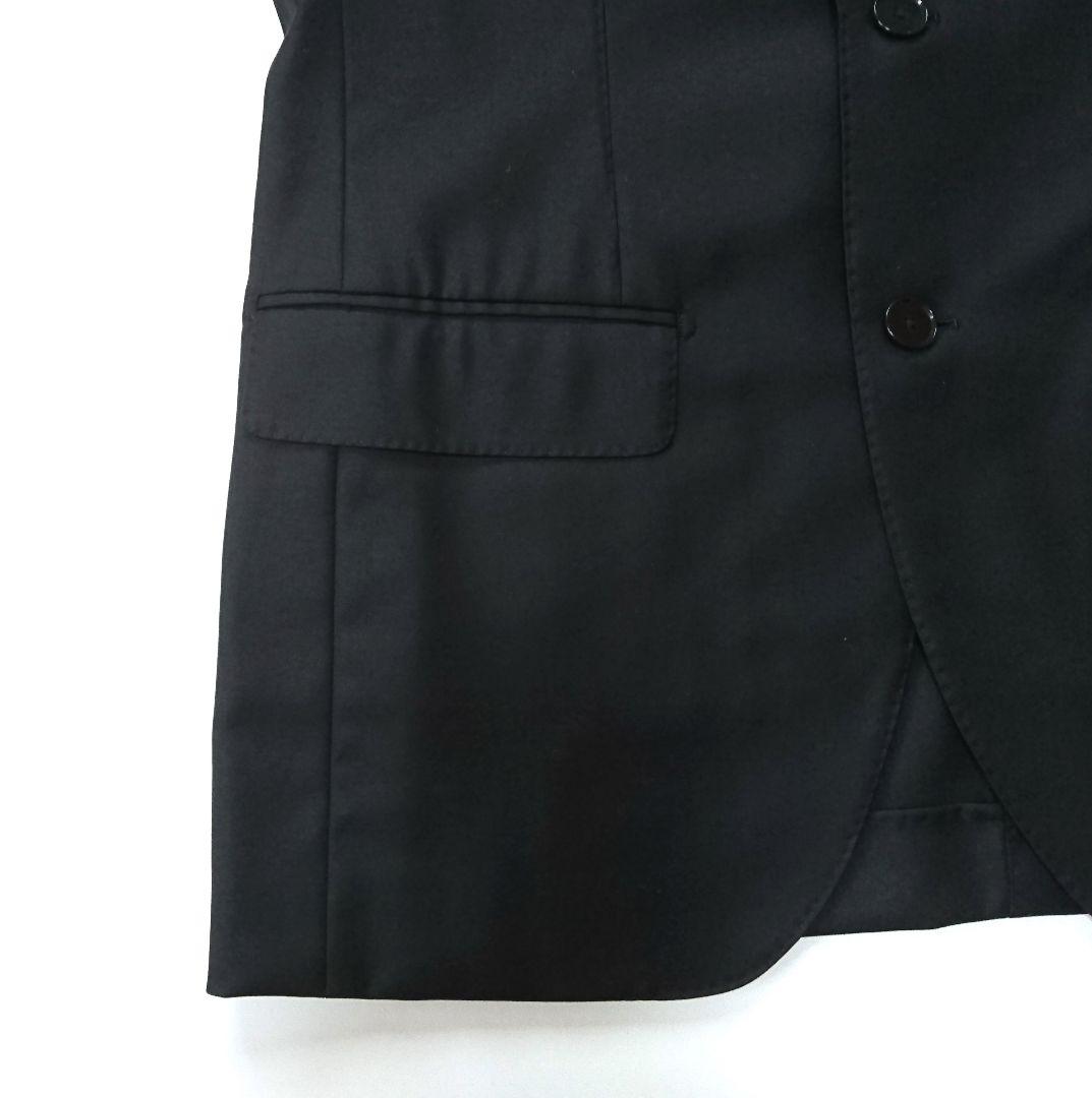 エディフィス✨セットアップスーツ 46 カノニコ フォーマル 黒 シングル 2B