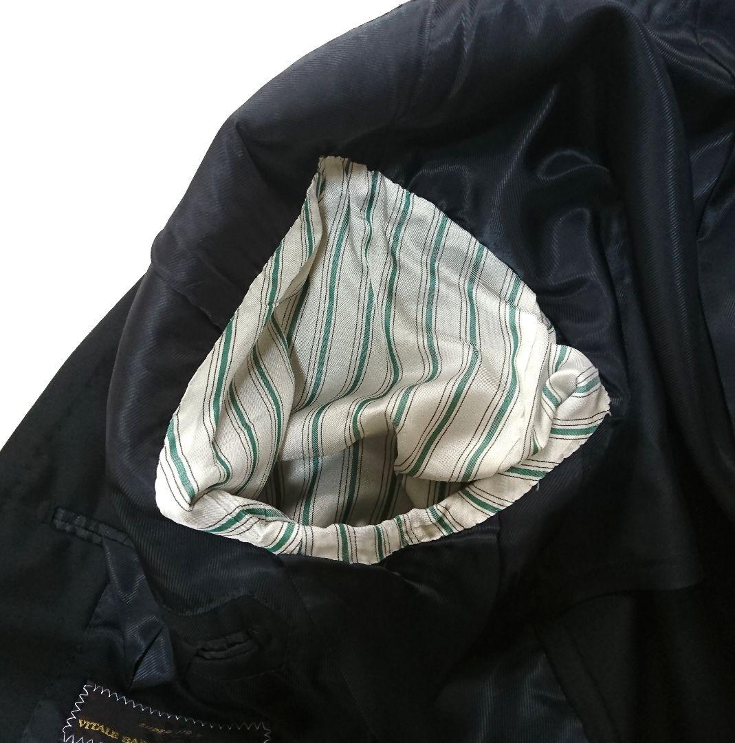 エディフィス✨セットアップスーツ 46 カノニコ フォーマル 黒 シングル 2B