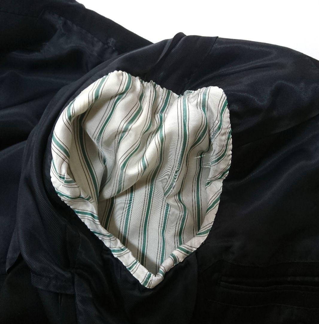 エディフィス✨セットアップスーツ 46 カノニコ フォーマル 黒 シングル 2B