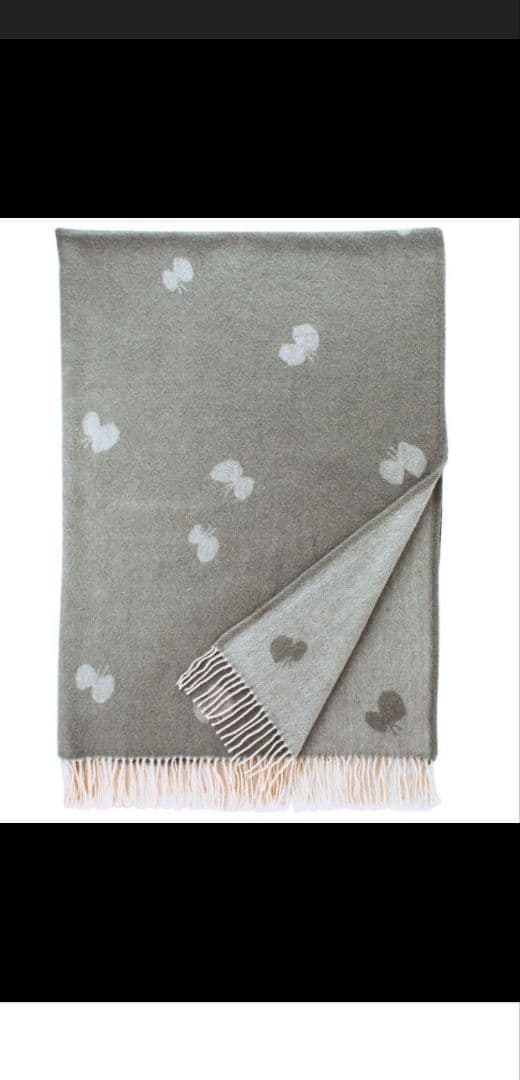 KLIPPAN クリッパン ミナペルホネン CHOUCHO ウールブランケット