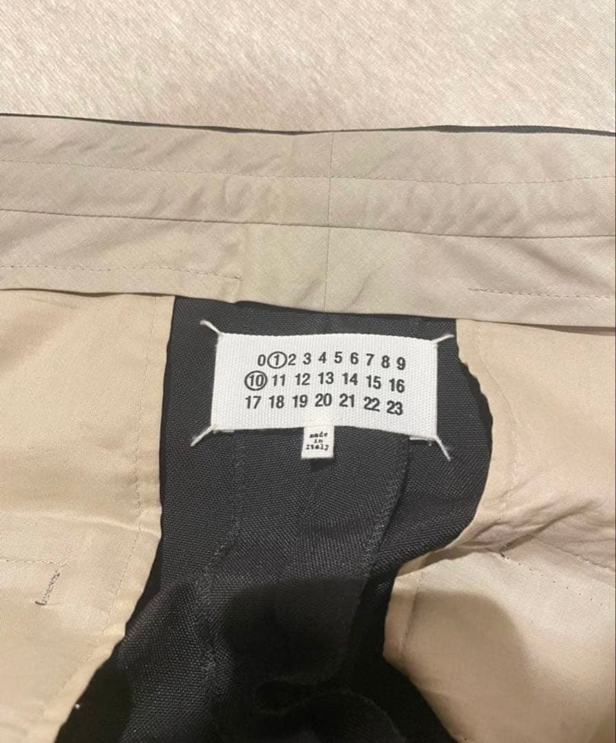 24SS MAISON MARGIELA ウエストタイ トラウザーズ