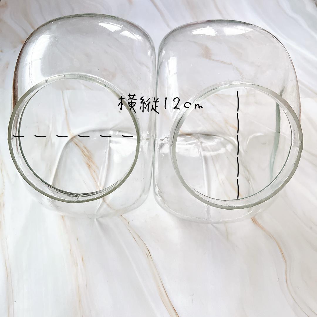 2点セット 猫瓶 ガラス瓶 レトロ アンティーク キャニスター 昭和 駄菓子