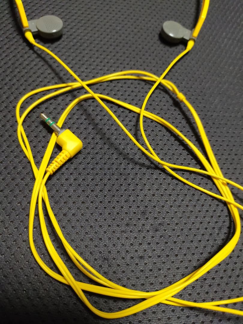 【希少】SONY SPORTS MDR-W15 イエロー 有線ヘッドフォン