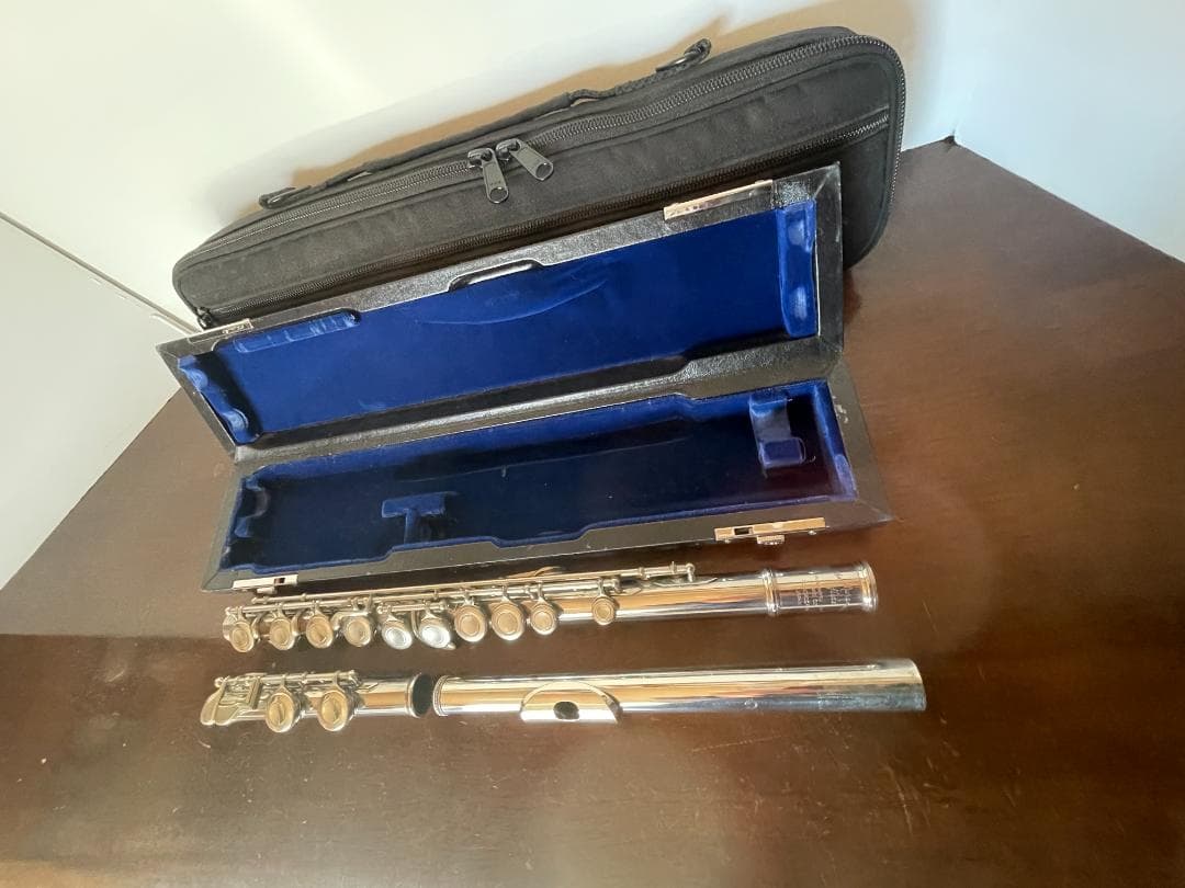 ムラマツ フルート 頭部管銀製モデル Ｅメカドーナツ付き！