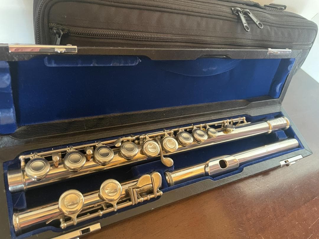 ムラマツ フルート 頭部管銀製モデル Ｅメカドーナツ付き！