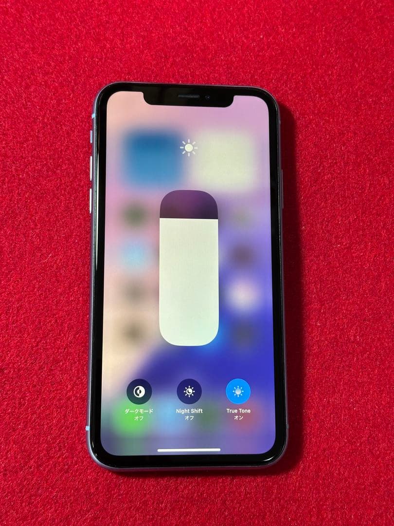 【8607】iPhone XRブルー 256GB simフリー