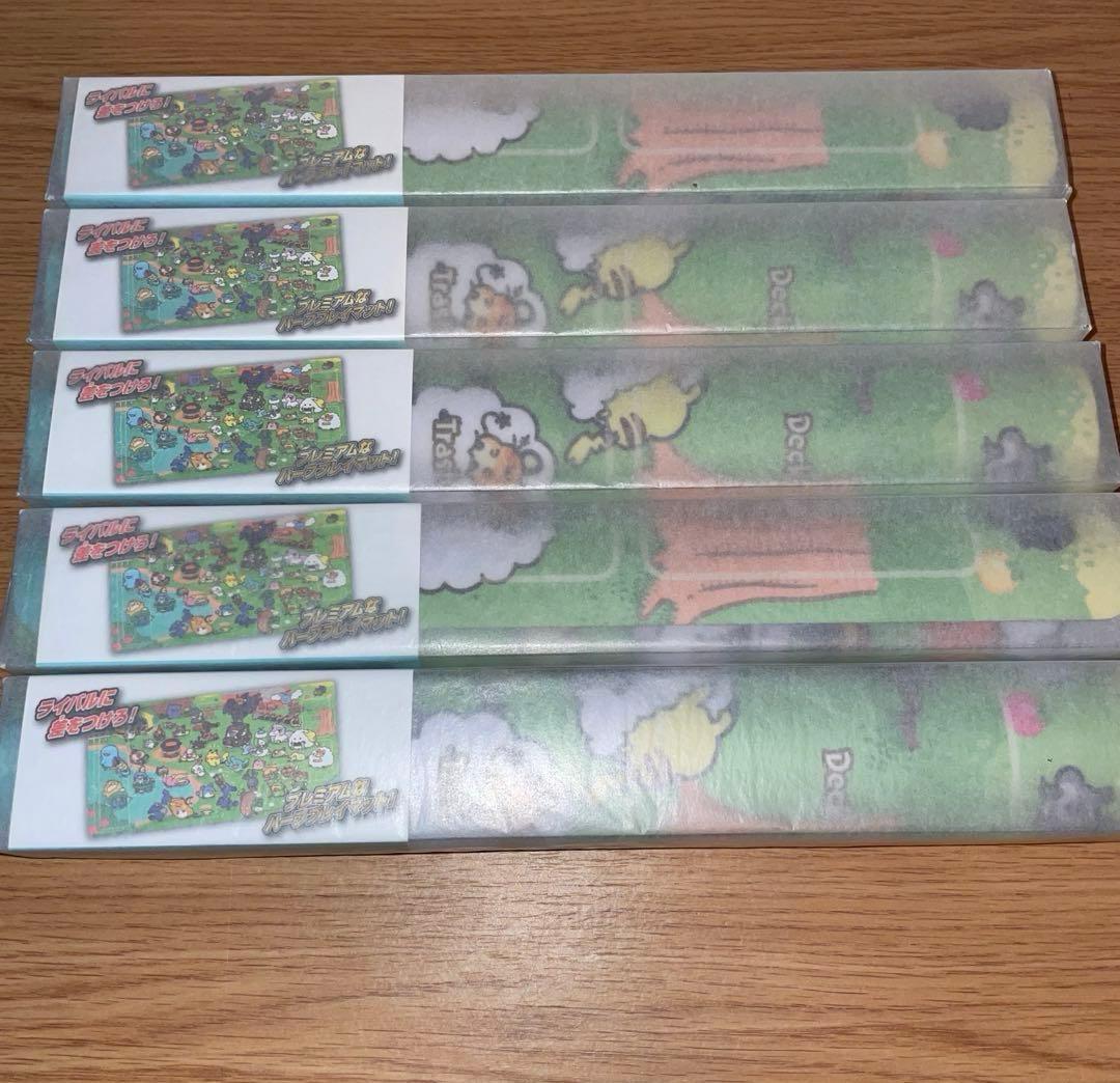 ポケモンカード ゆるっとカナヘイ プレイマット ラバー 5個 新品未開封