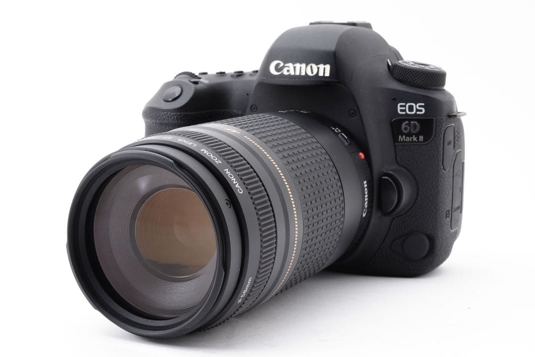 保証付/一眼レフカメラCanon EOS 6D Mark II 望遠レンズセット