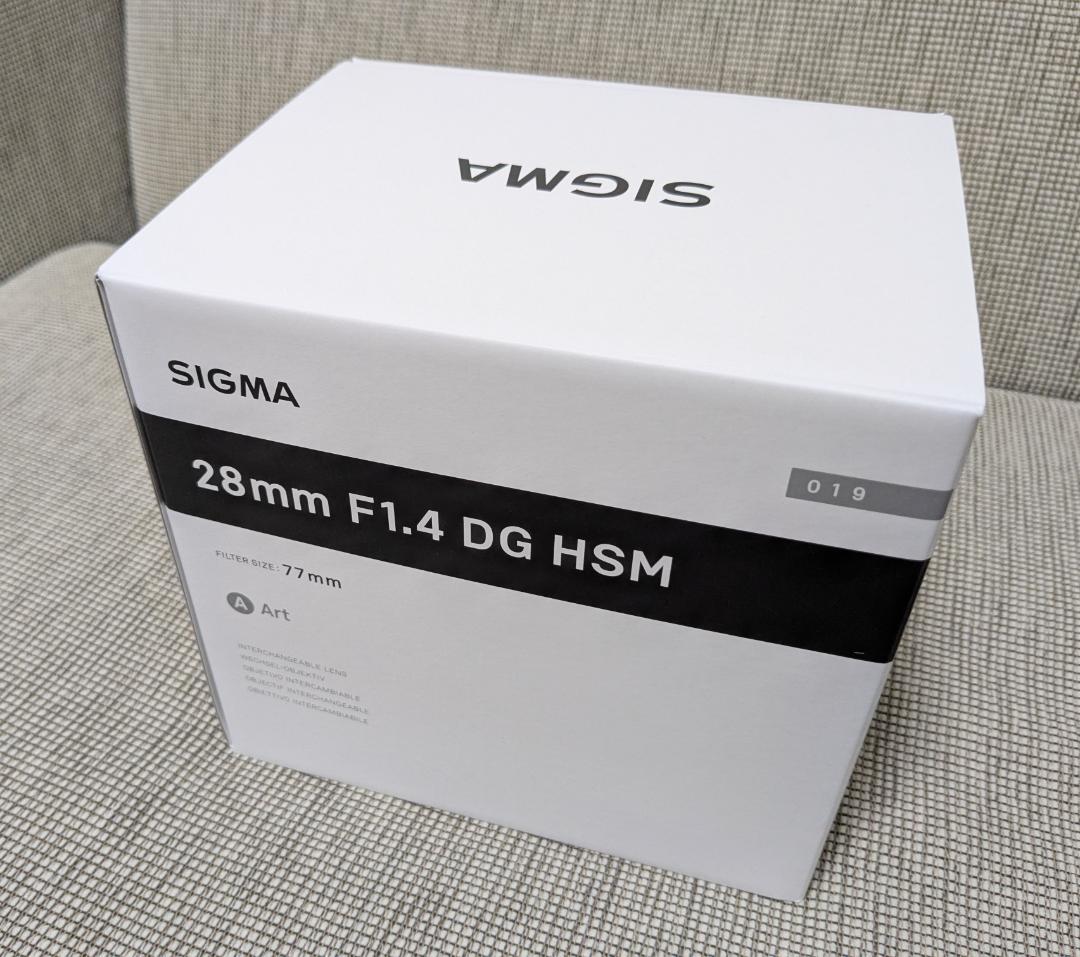 新品未使用！　SIGMA 28mm F1.4 DG HSM Art ソニーE
