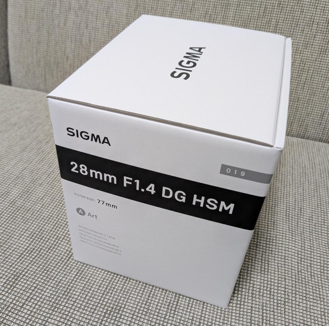 新品未使用！　SIGMA 28mm F1.4 DG HSM Art ソニーE