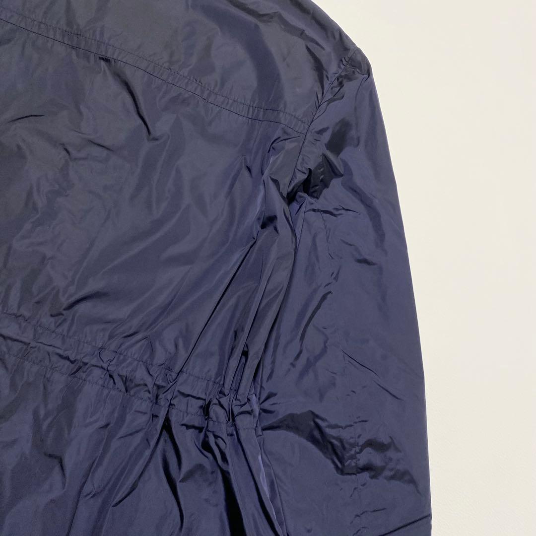 MONCLER LOTUS ナイロンジップアップパーカー　ドローコード　レース