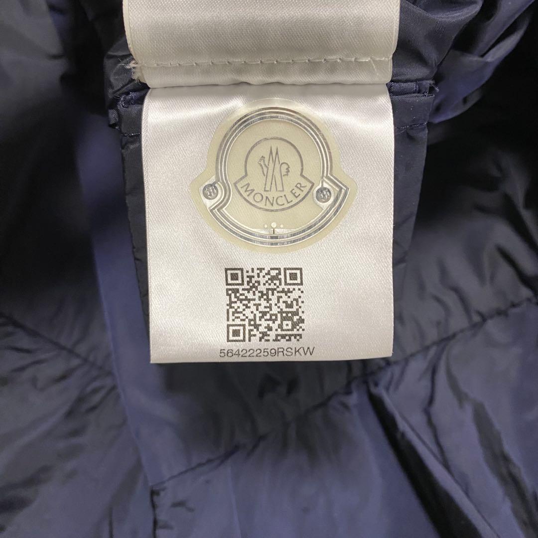 MONCLER LOTUS ナイロンジップアップパーカー　ドローコード　レース