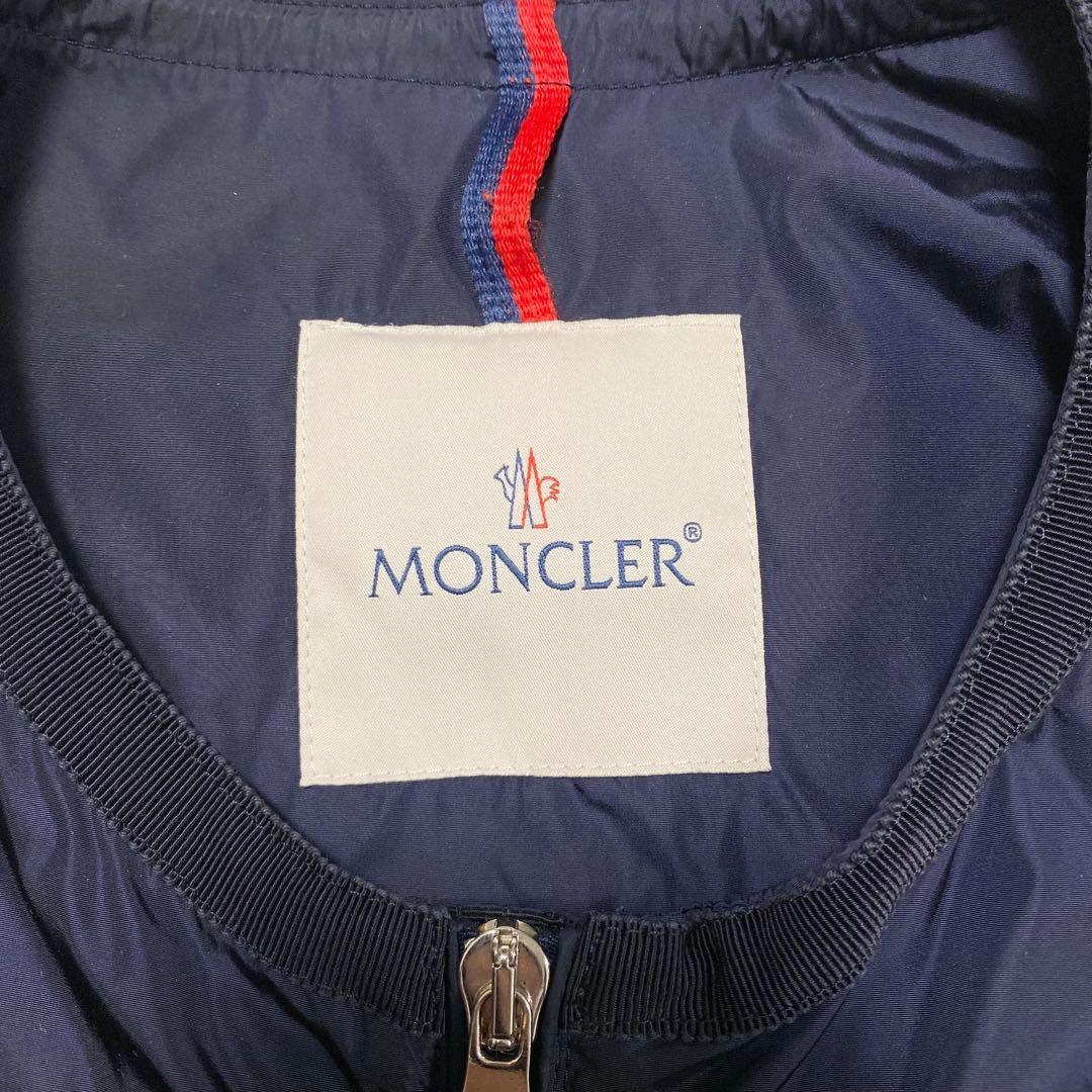 MONCLER LOTUS ナイロンジップアップパーカー　ドローコード　レース