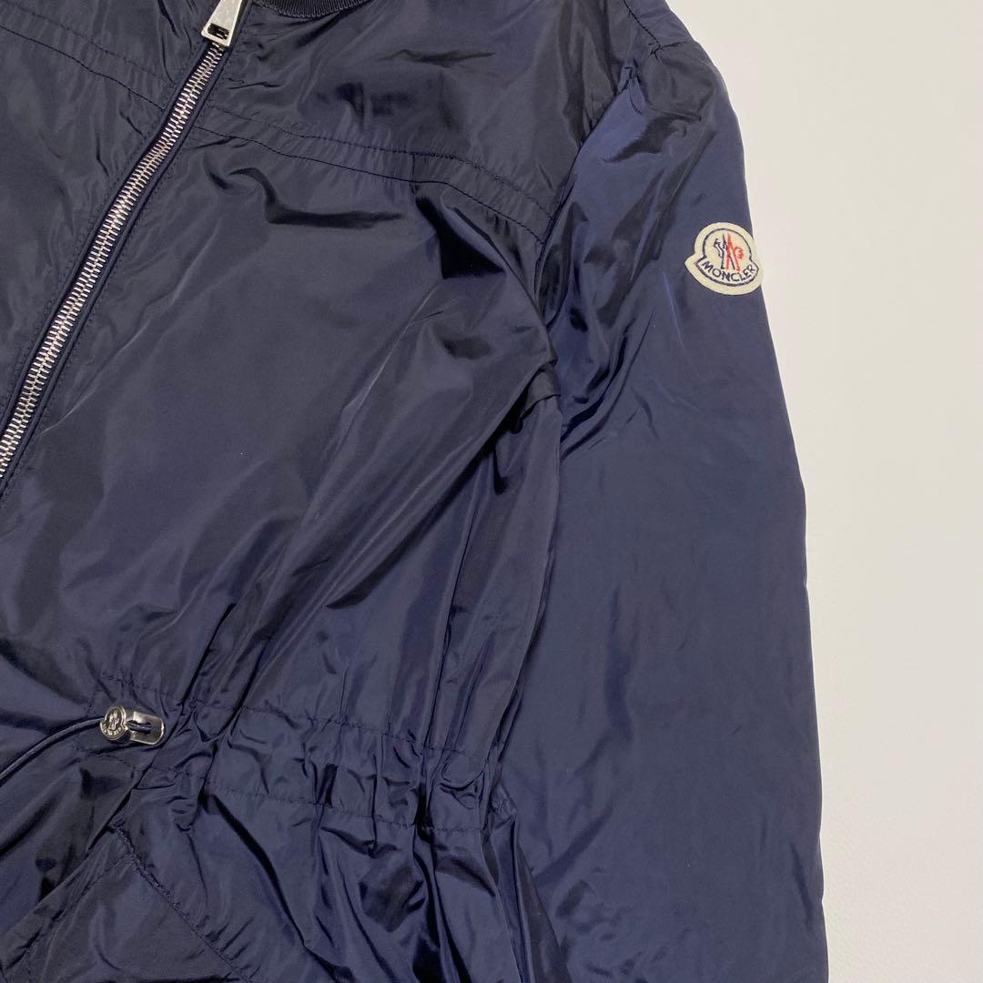 MONCLER LOTUS ナイロンジップアップパーカー　ドローコード　レース