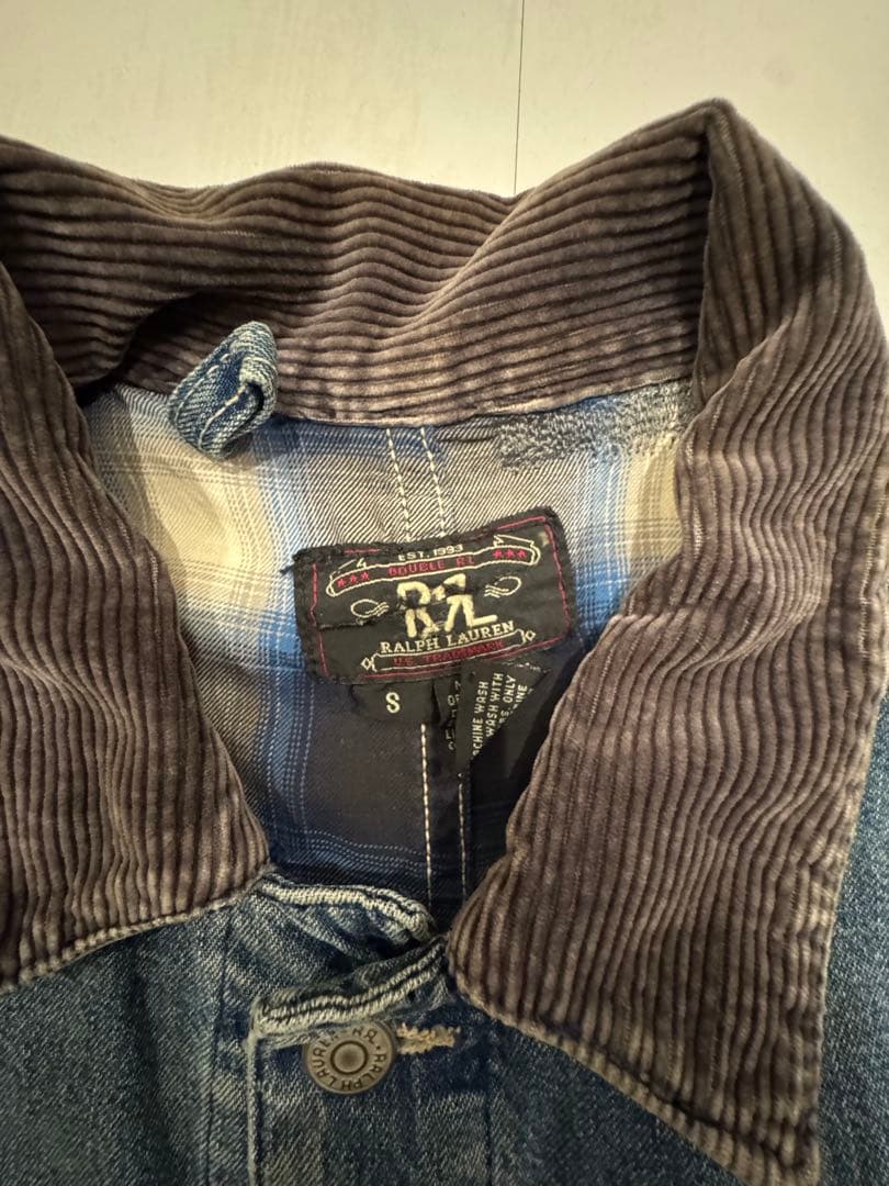 RRL / DOUBLE RL デニムカバーオール Sサイズ