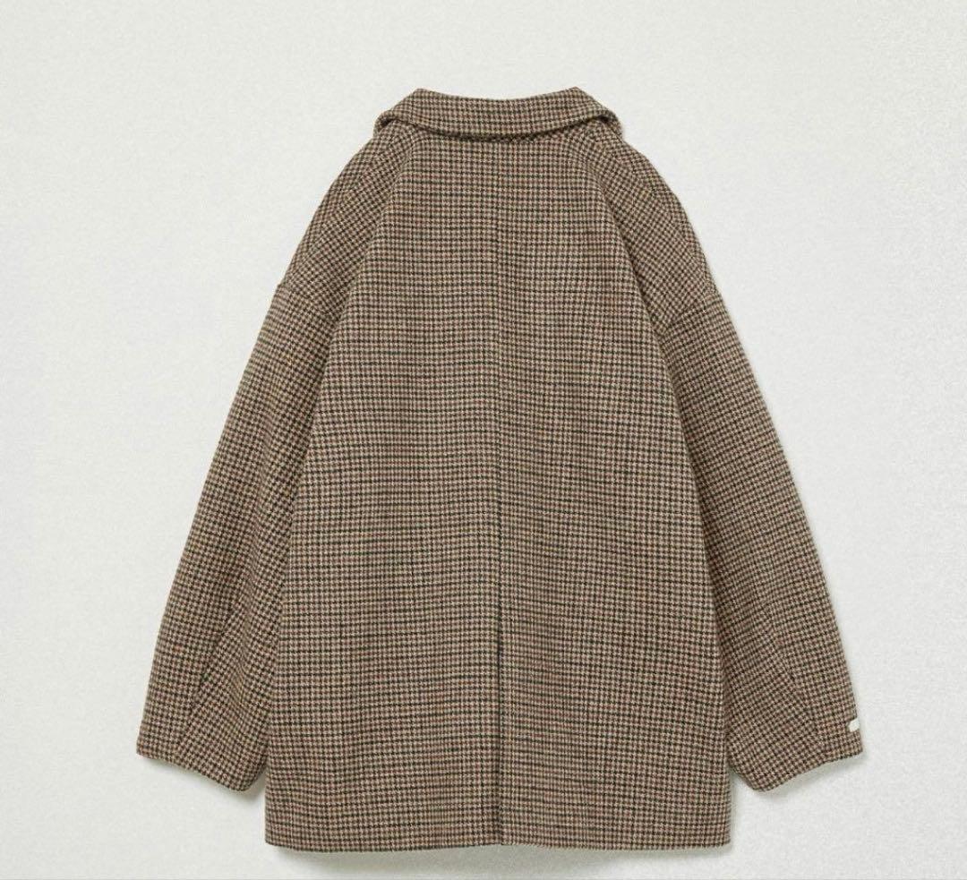 eaphi WOOL LIKE CHECK JACKET 試着のみ