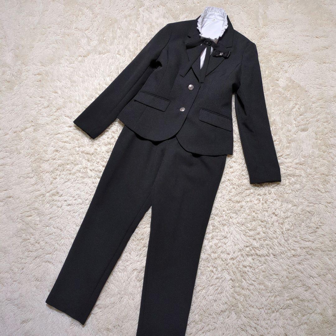 極美品！デコラピンキーズ　パンツスーツセットアップ5点セット　160　現行