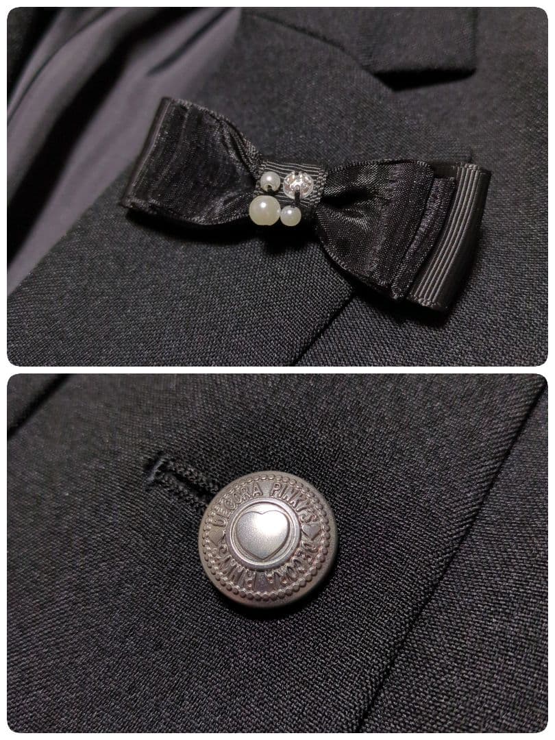 極美品！デコラピンキーズ　パンツスーツセットアップ5点セット　160　現行