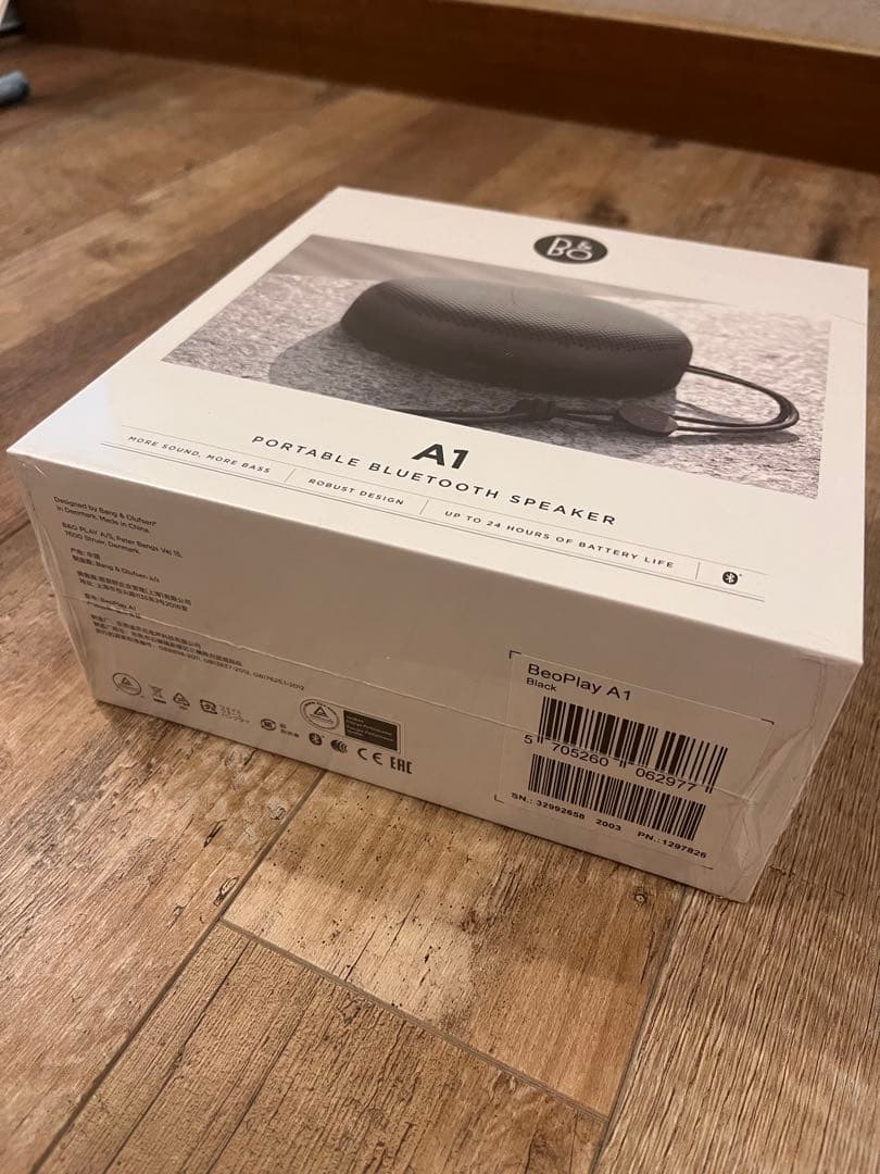 新品未開封 B&O ワイヤレススピーカー ベオプレイ BeoPlay A1 黒