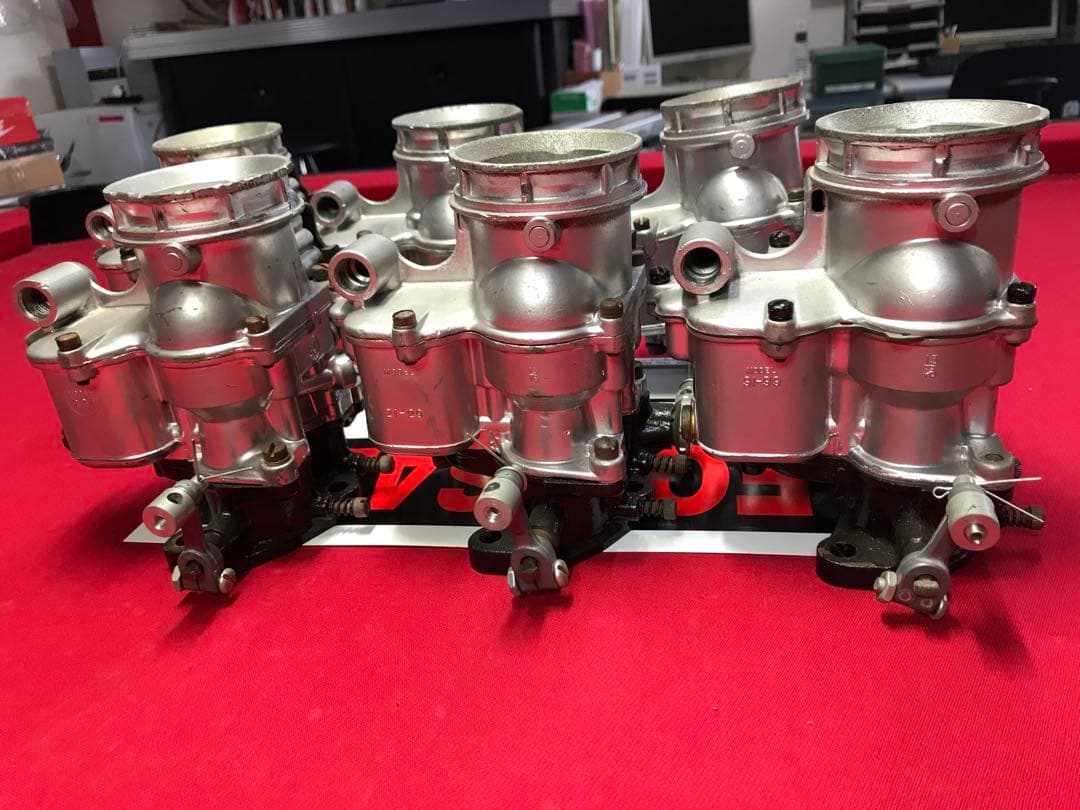 ヴィンテージ ford 6連キャブレター ホットロッド　50's