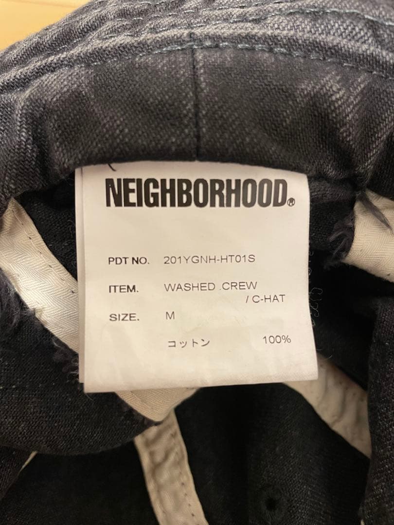 帽子 NEIGHBORHOOD Indigo Series Hat Black M