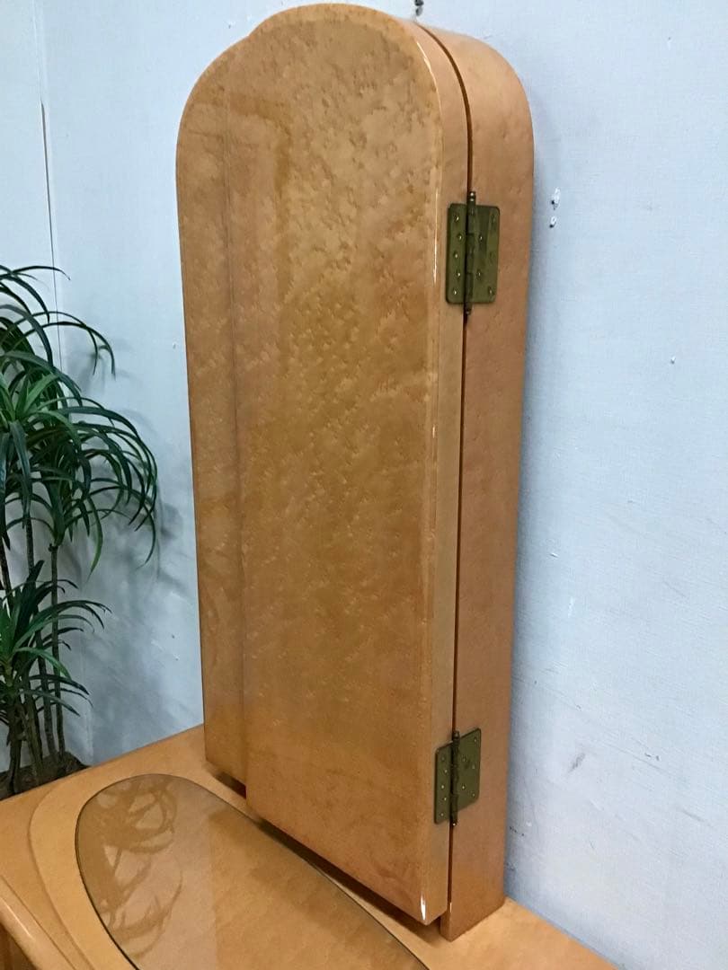 ☆ Mary ☆☆管277☆バーズアイメープル☆ミエミラー☆ドレッサー本体