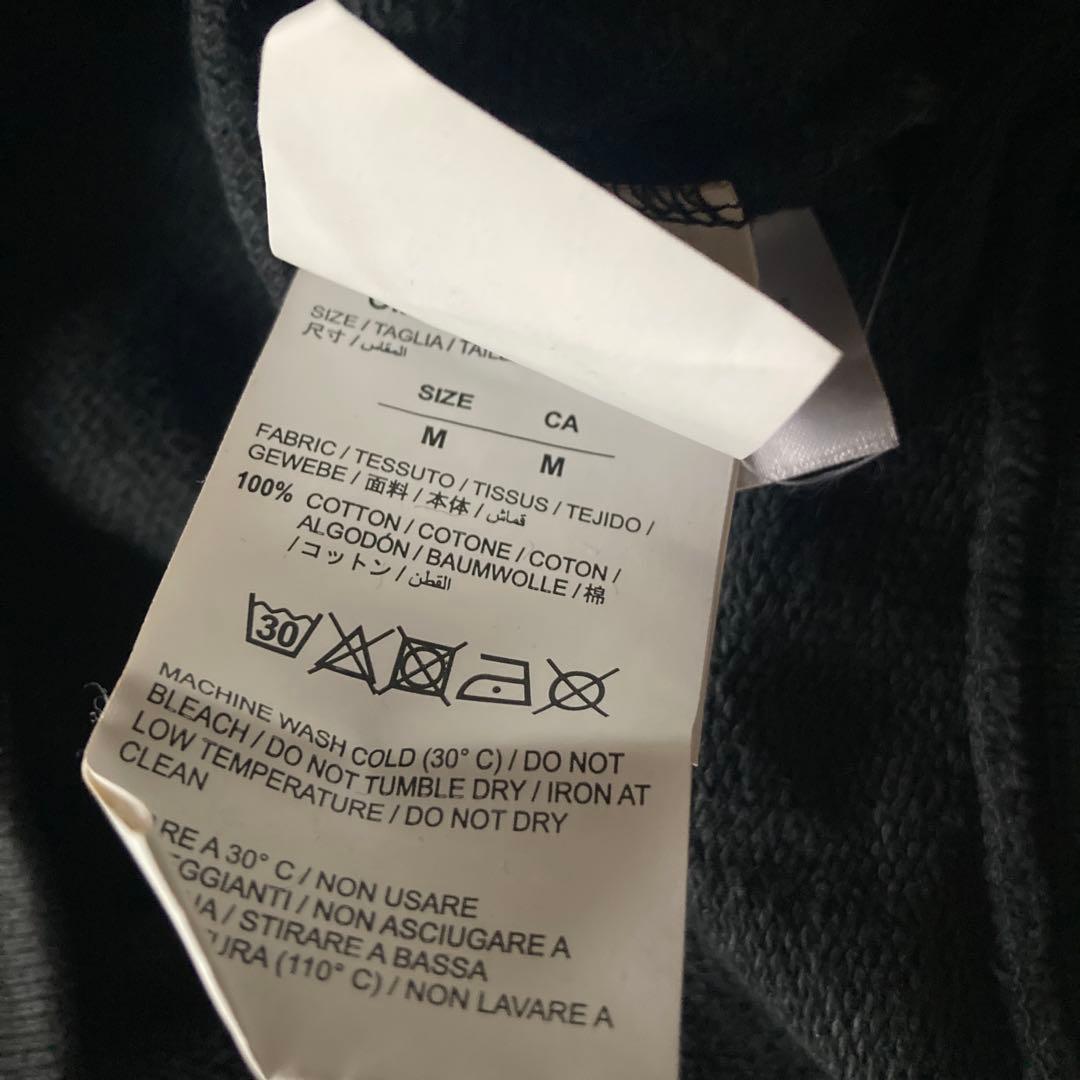 「値下げ」Off-White ダークグレー スウェットシャツ