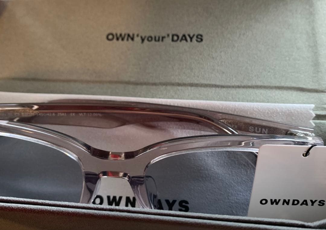 owndays 調光サングラス 木村拓哉プライベート着用モデル 同型別色 グレー