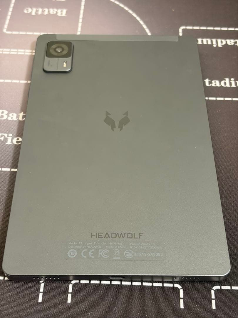 HEADWOLF FPad7 pro 中古ケース・未使用ガラスフィルム1枚付き