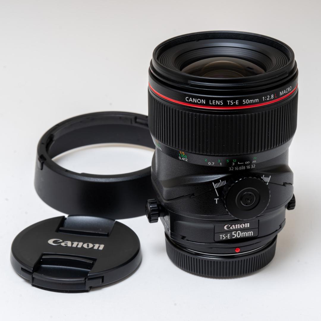 レンズ(単焦点) Canon TS-E 50mm F/2.8 L Macro Lens